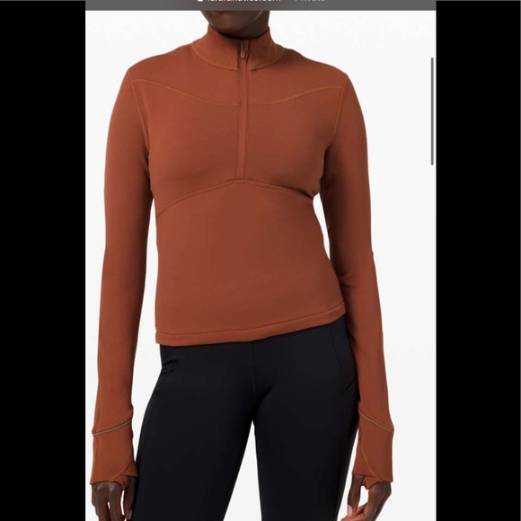 🔥LULULEMON RULU RUNNING CROPPED 1/2 ZIP JACKET🔥 - Picture 8 of 16
